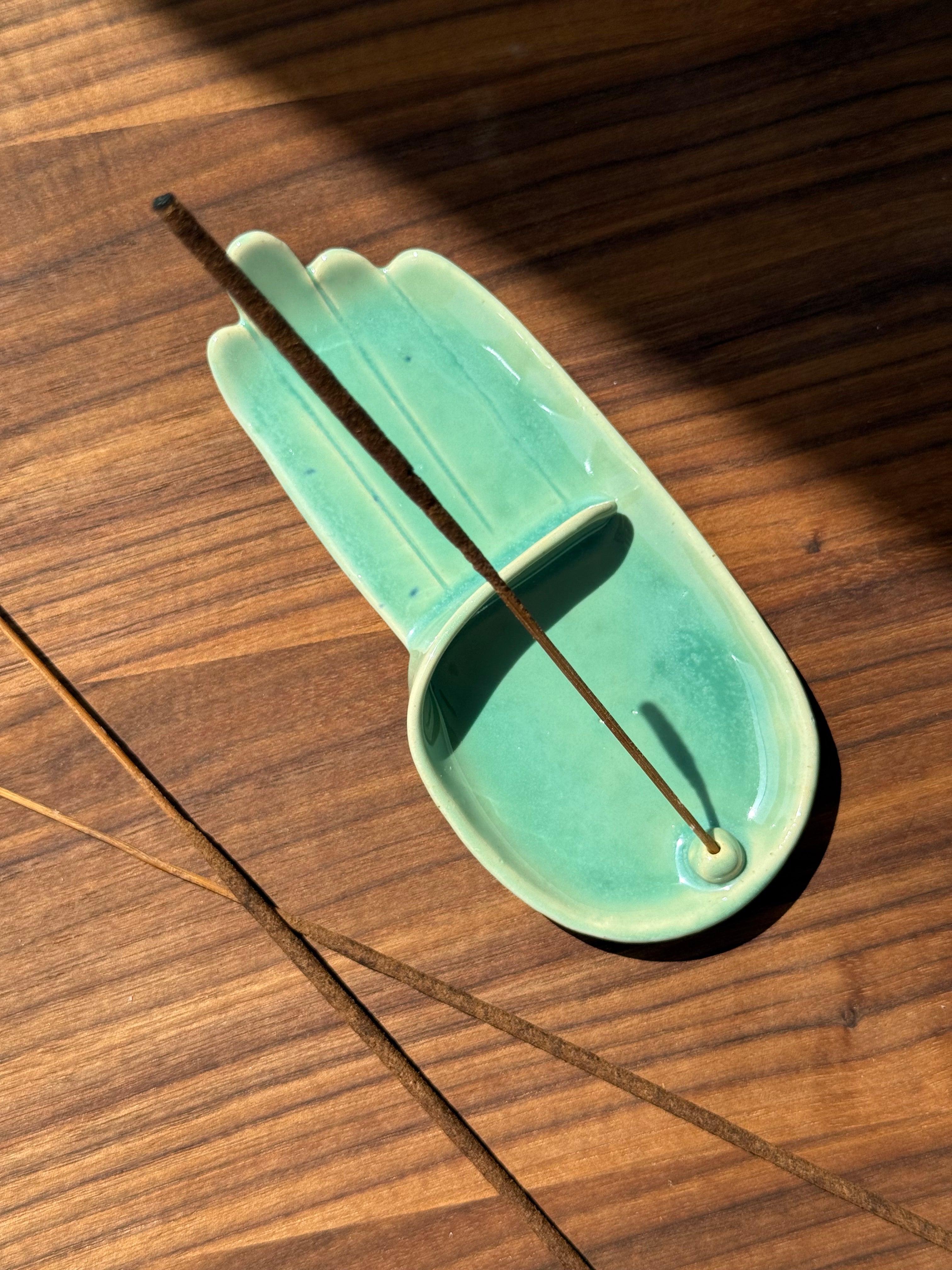 Ceramic Incense Holder “Hand”