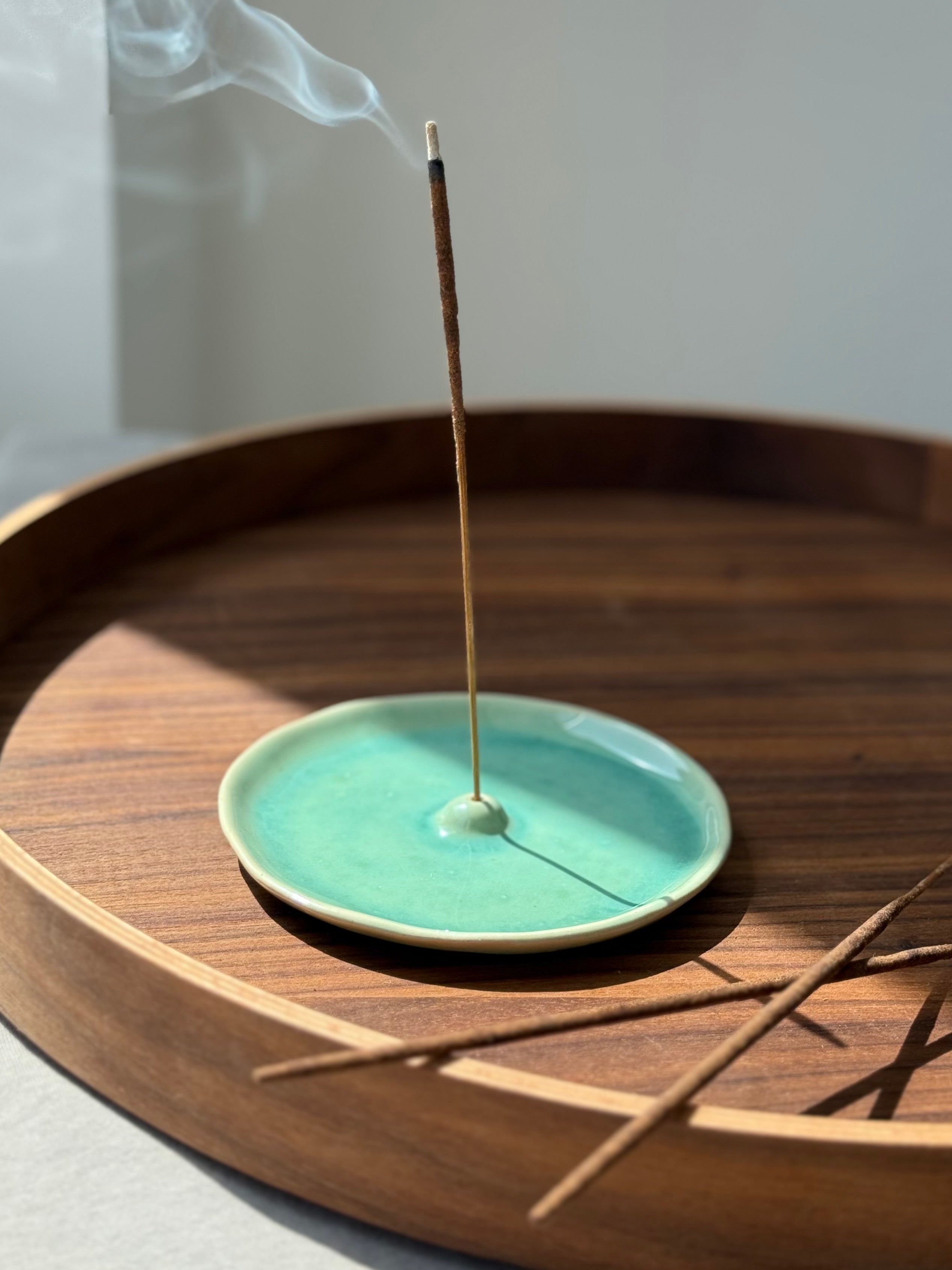 Ceramic Incense Holder “The Ritual Circle”
