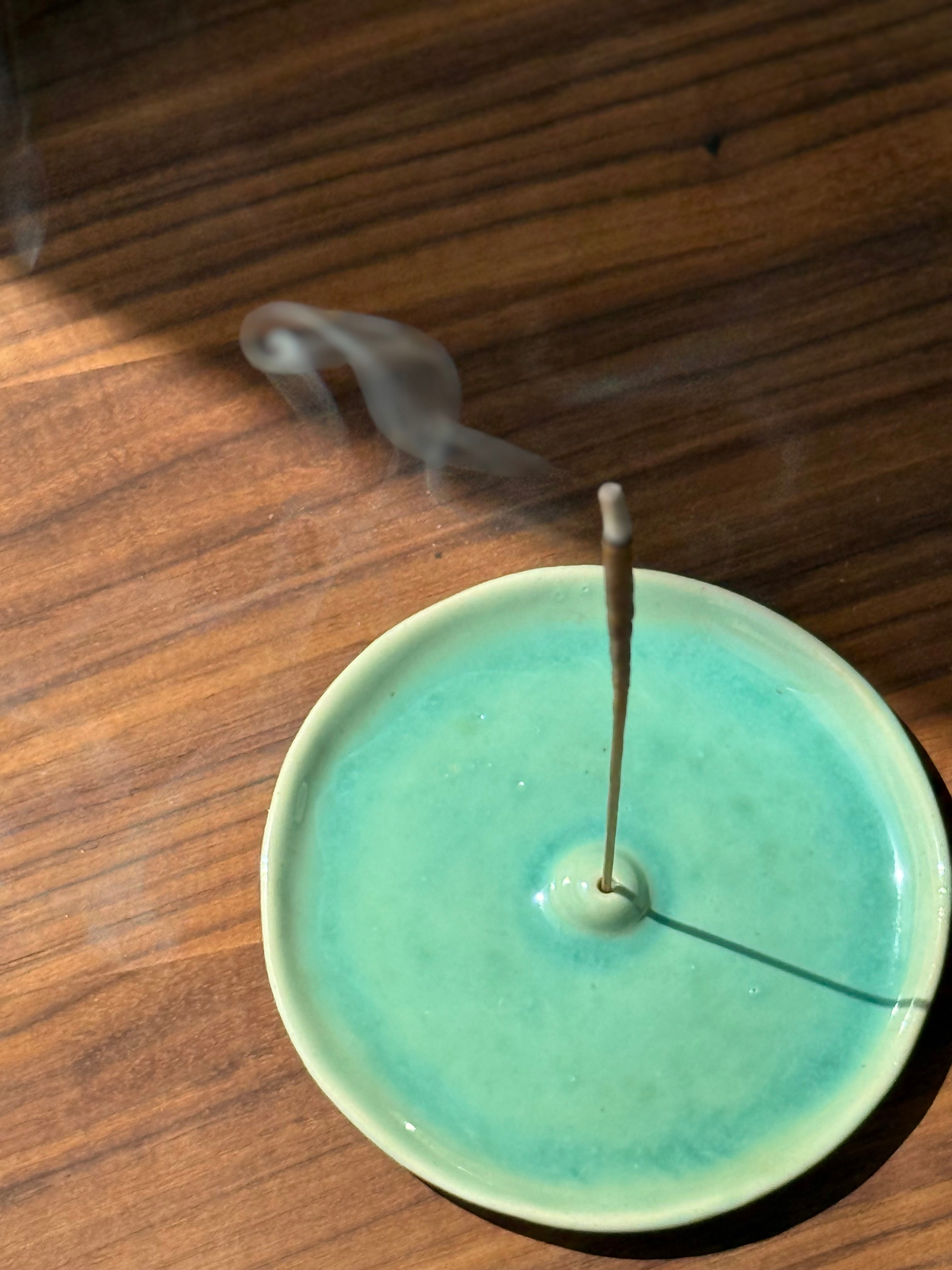 Ceramic Incense Holder “The Ritual Circle”