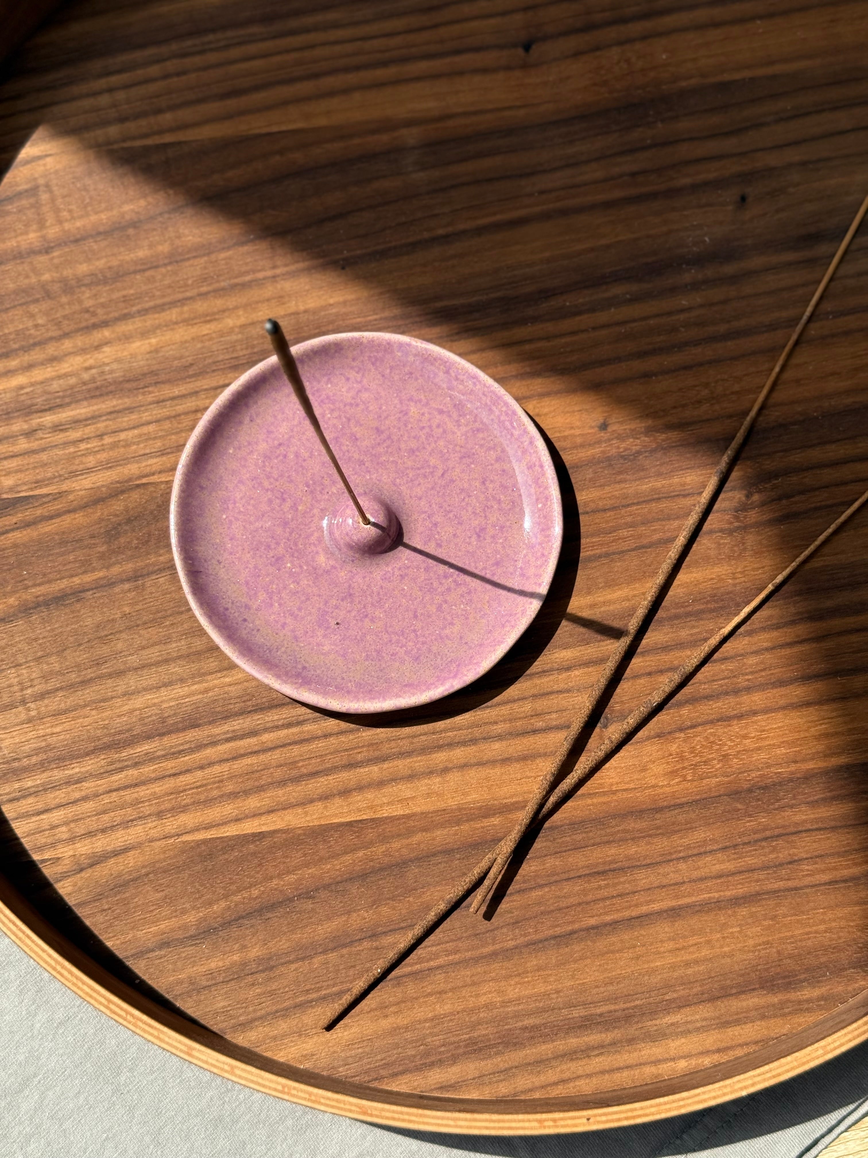 Ceramic Incense Holder “The Ritual Circle”