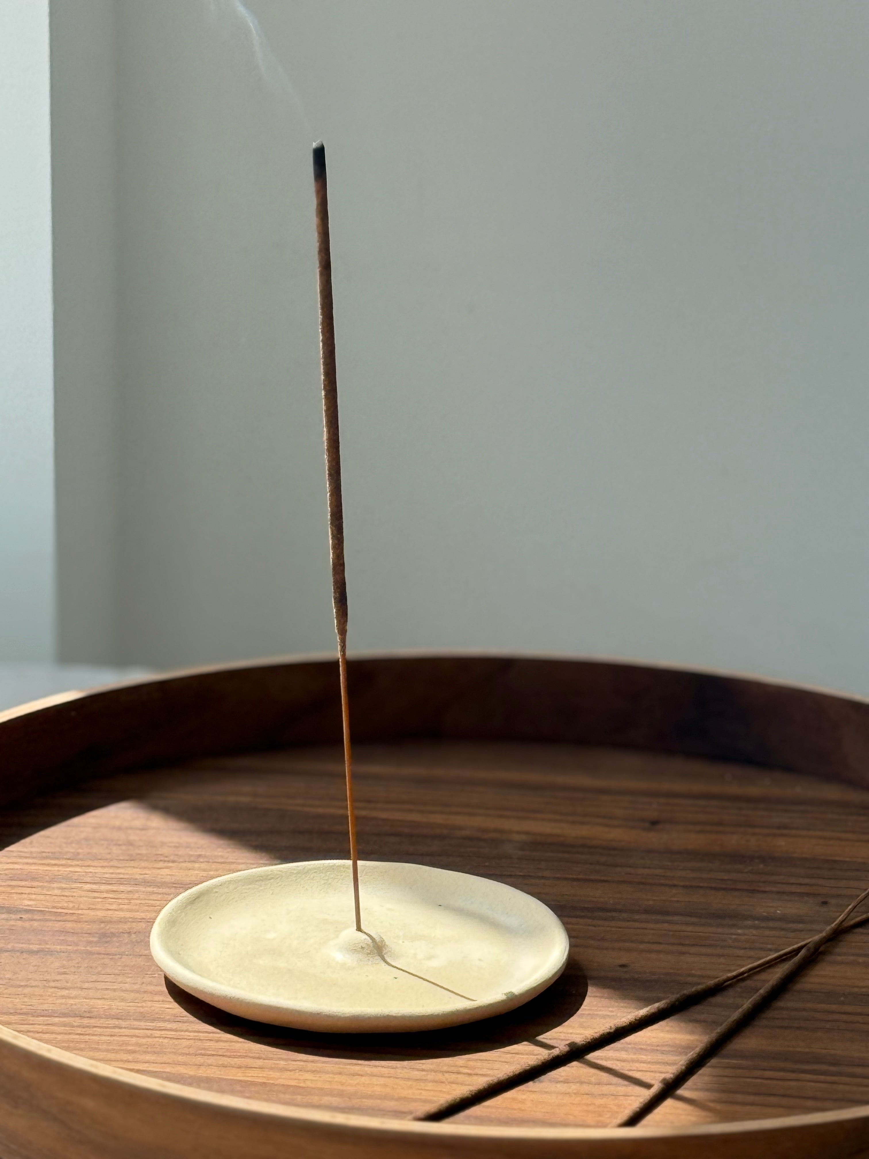 Ceramic Incense Holder “The Ritual Circle”
