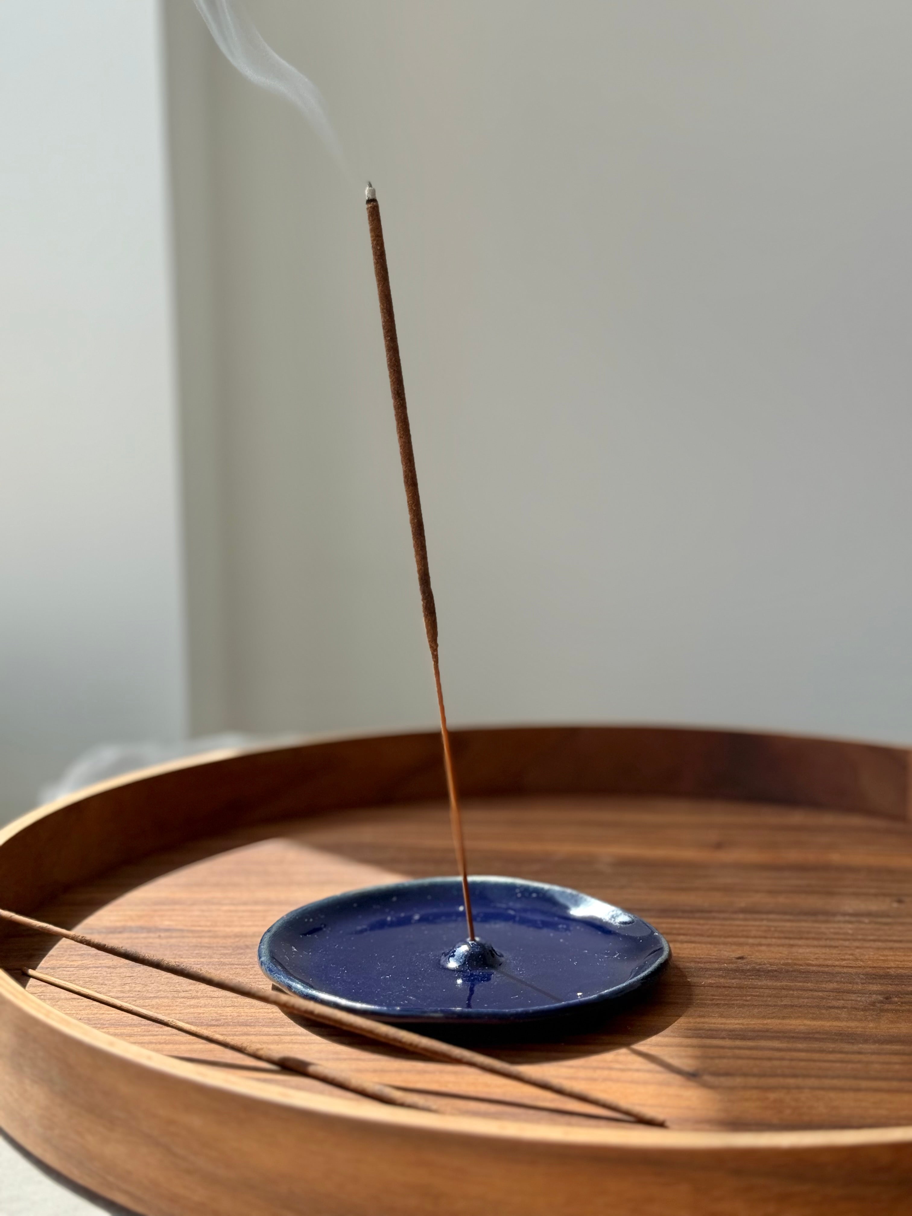 Ceramic Incense Holder “The Ritual Circle”