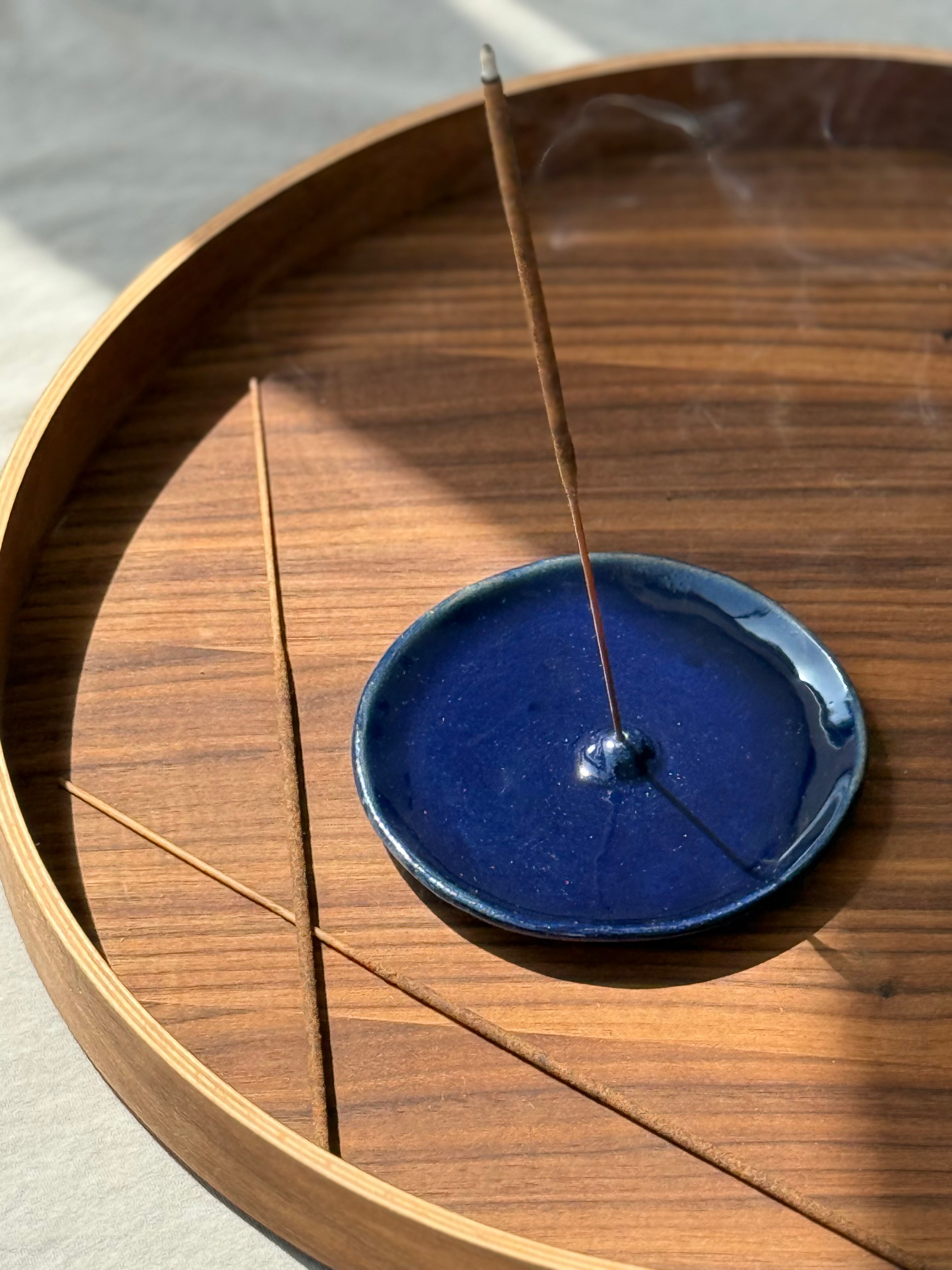 Ceramic Incense Holder “The Ritual Circle”