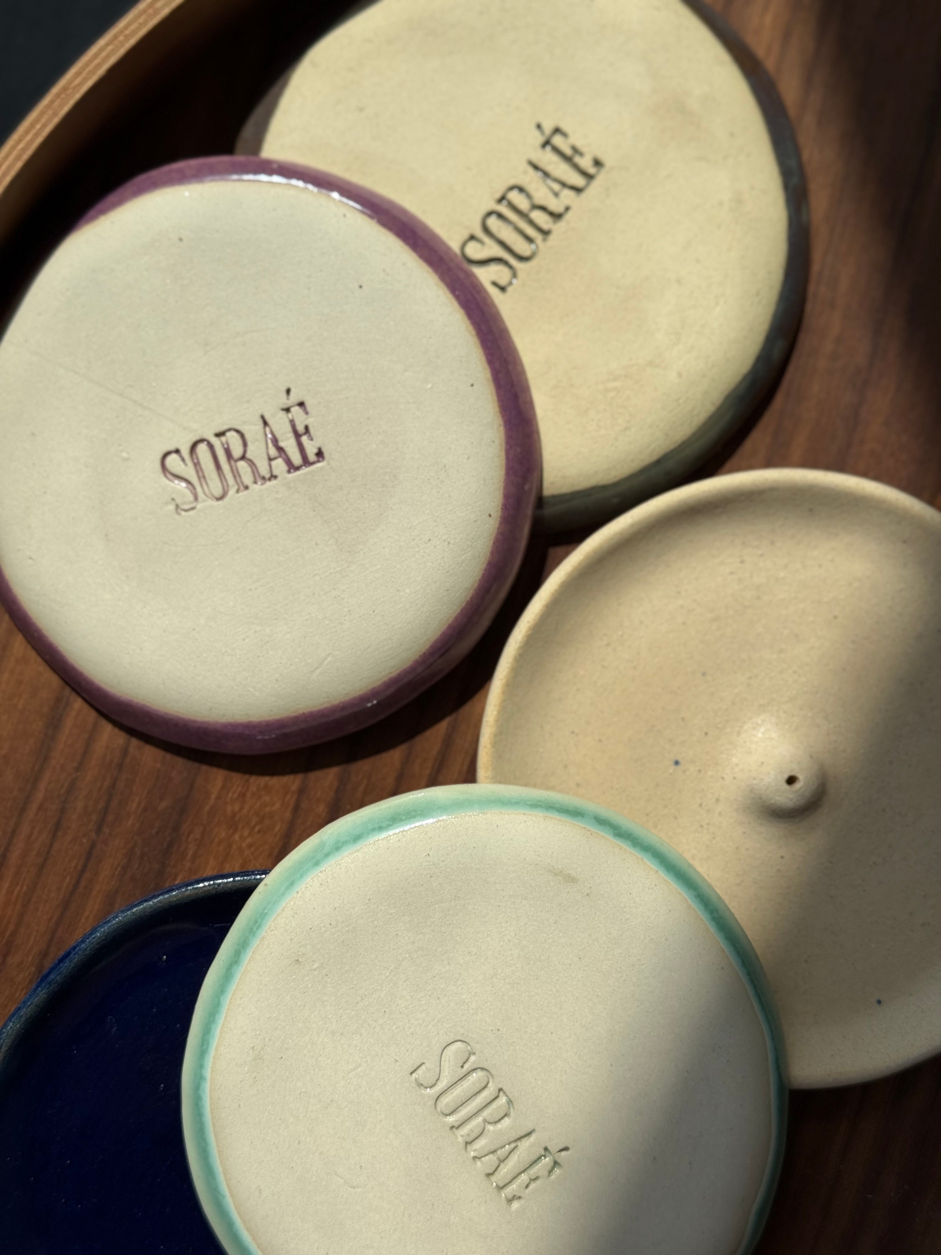 Ceramic Incense Holder “The Ritual Circle”