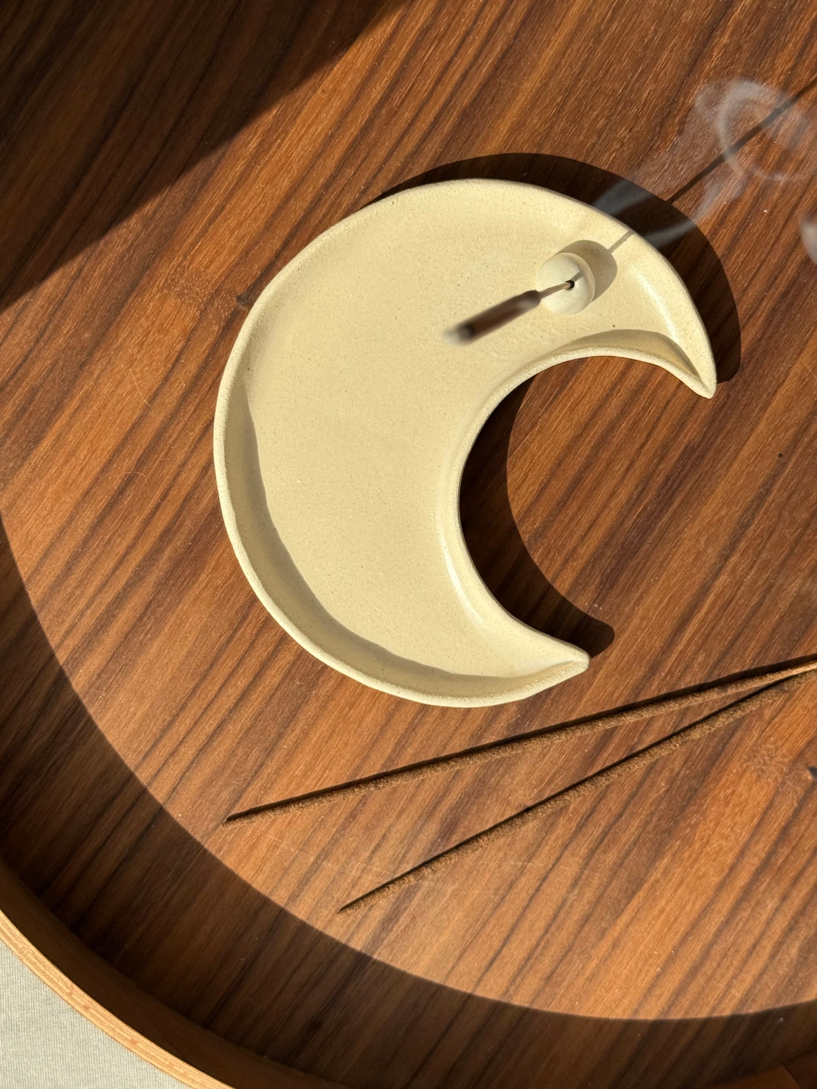 Ceramic Incense Holder “Moon”