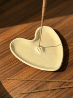 Ceramic Incense Holder “Yoni Heart”