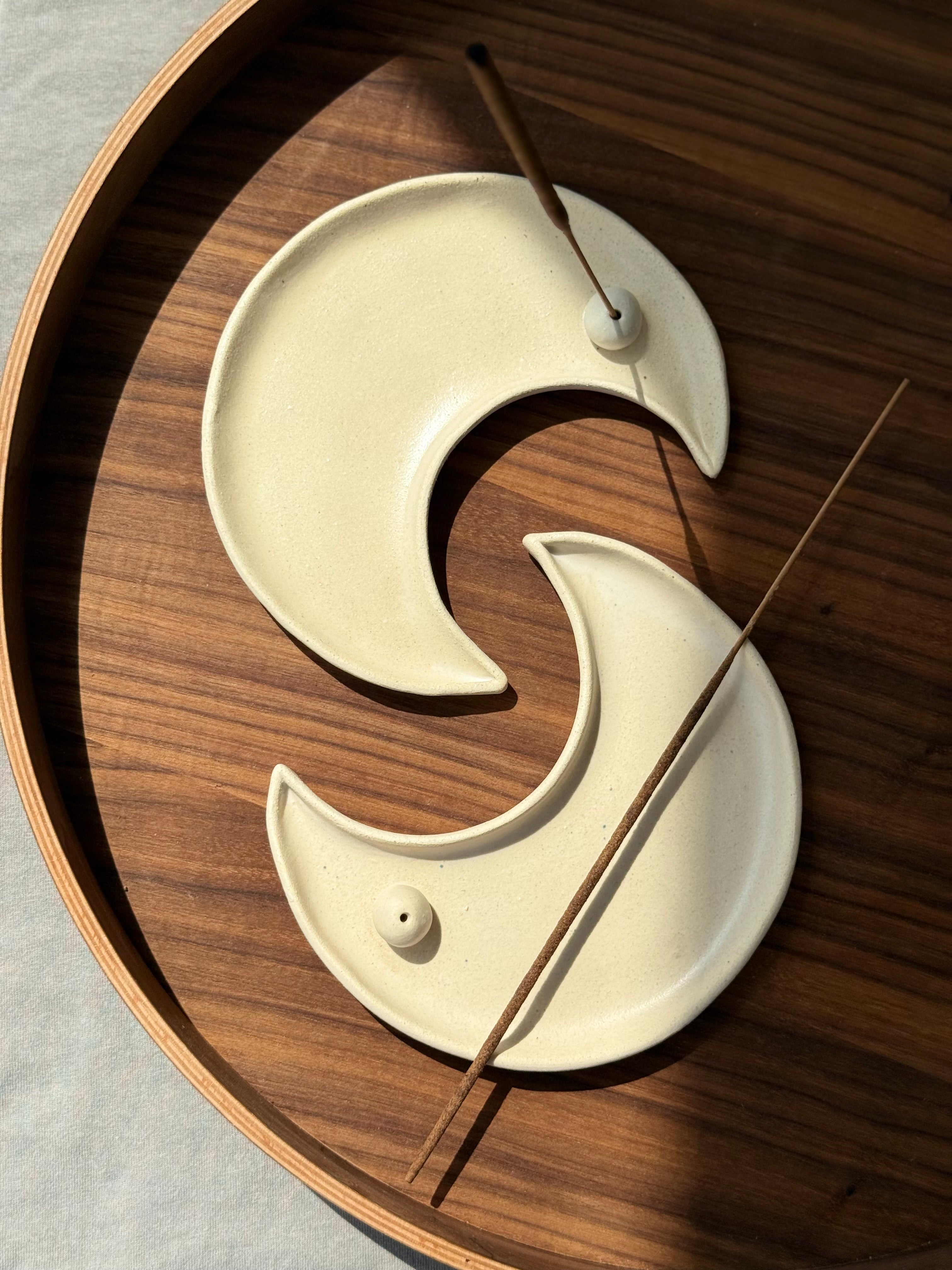 Ceramic Incense Holder “Moon”