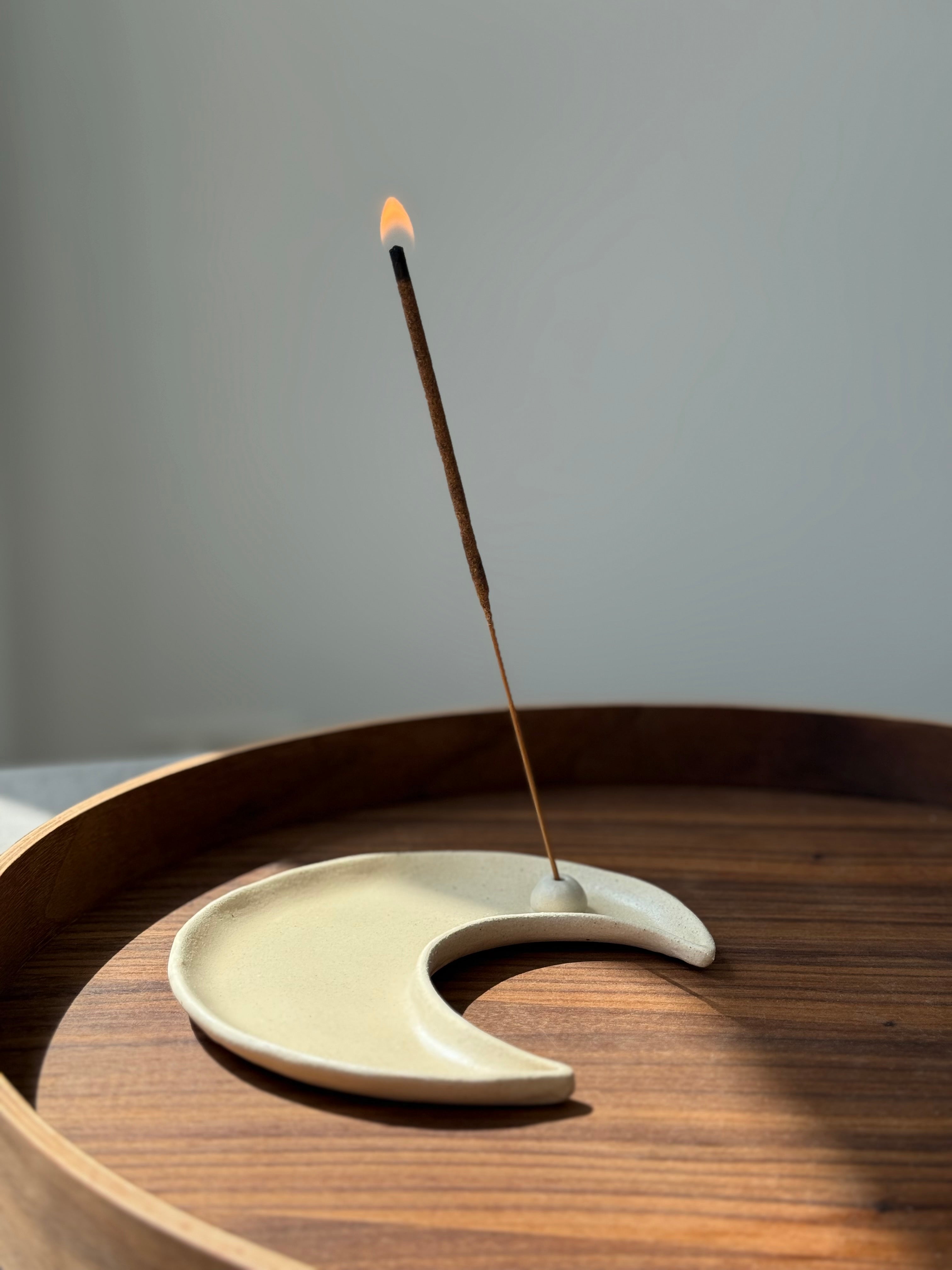 Ceramic Incense Holder “Moon”