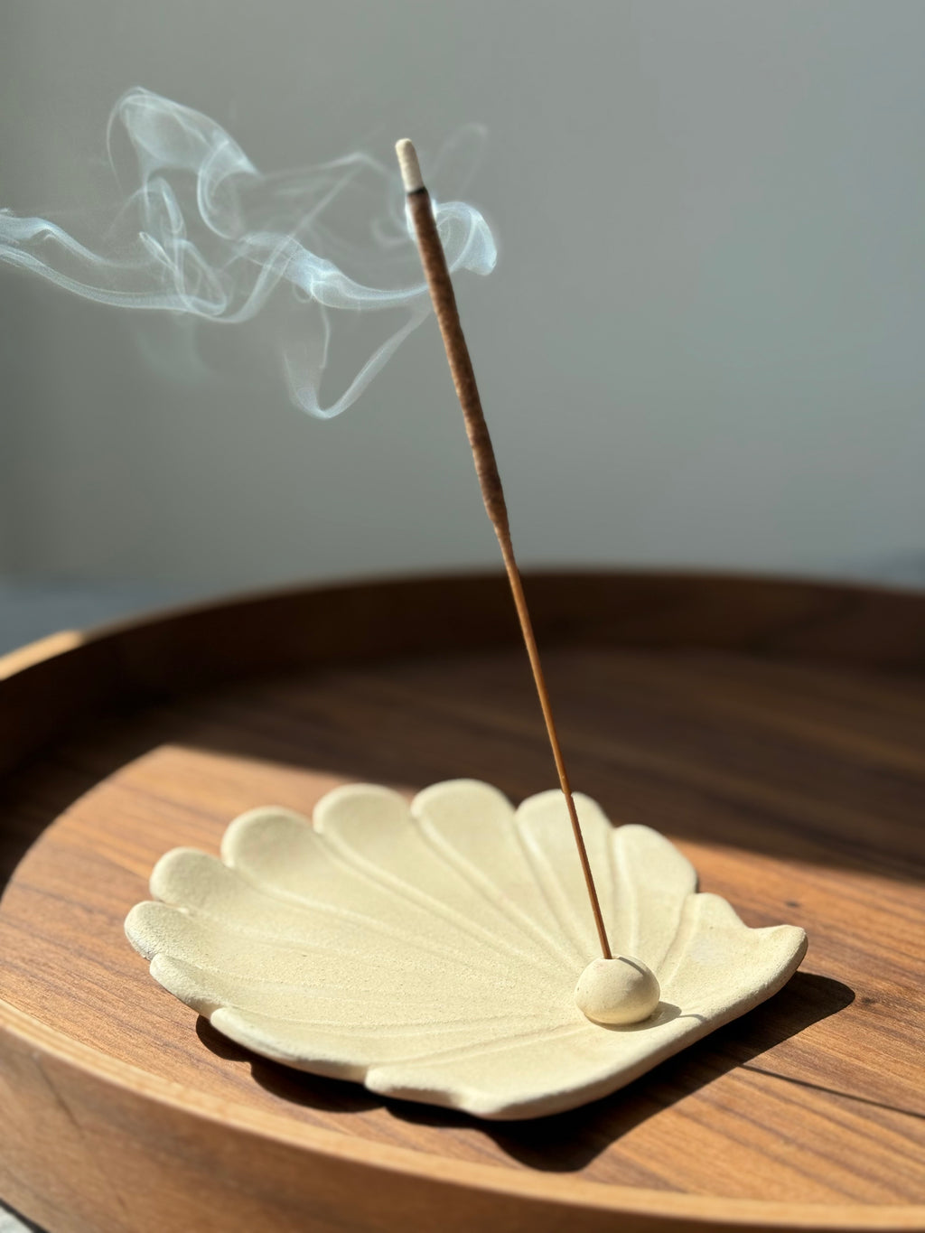 Ceramic Incense Holder “Shell”