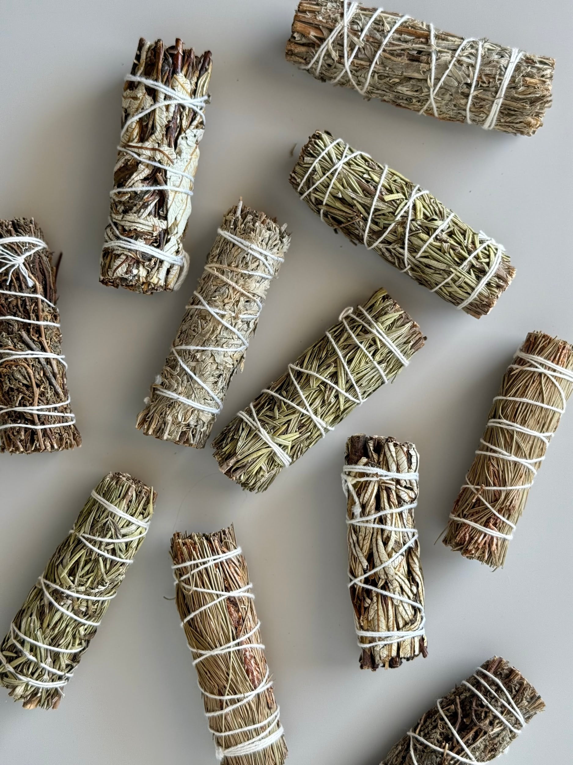 Blue Sage smudging bundles